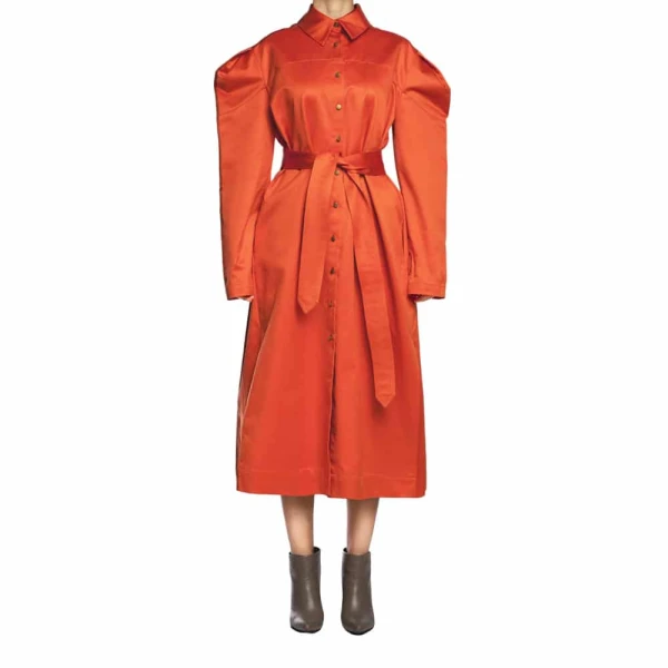 Trench antoinette orange dress Clothing dress Luxury Shoes 