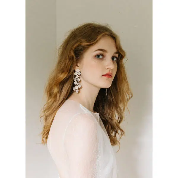 Jennifer Behr Delphine earrings, view 2