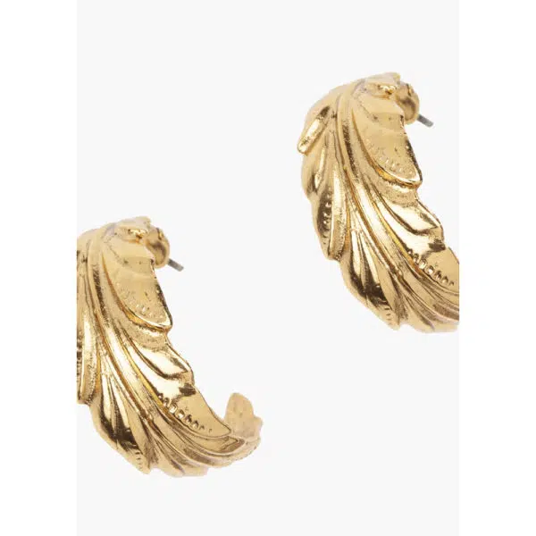 Jennifer Behr Rowan hoop earrings, view 4