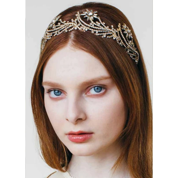 Marveille Champagne comb Accessories Bridal Luxury Shoes 