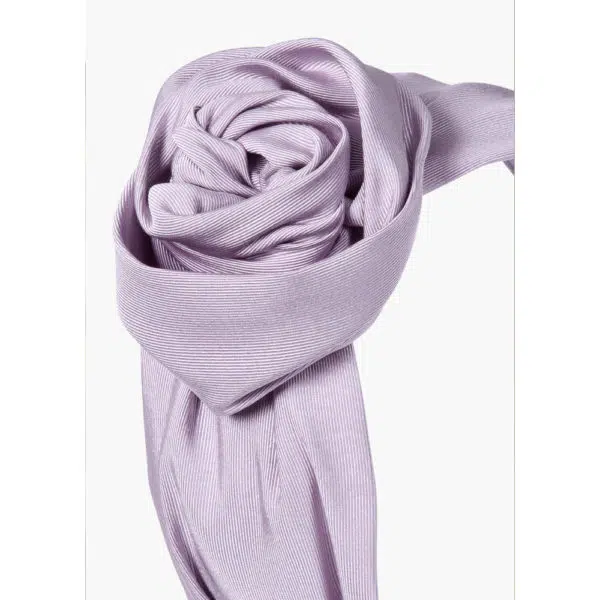Jennifer Behr Rosamund faille lavender headband, view 4