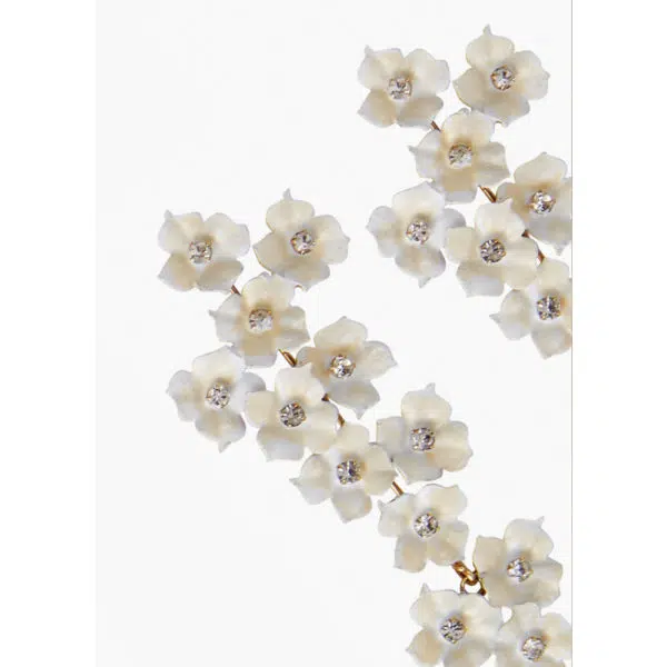 Jennifer Behr Cassiopia earrings champagne, view 4