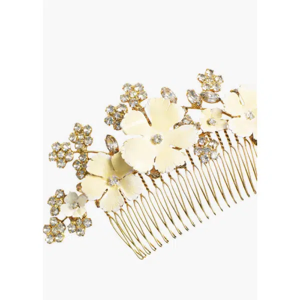 Jennifer Behr Marveille Champagne comb, view 4