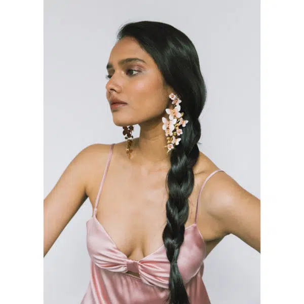 Jennifer Behr Loretta earrings, view 2