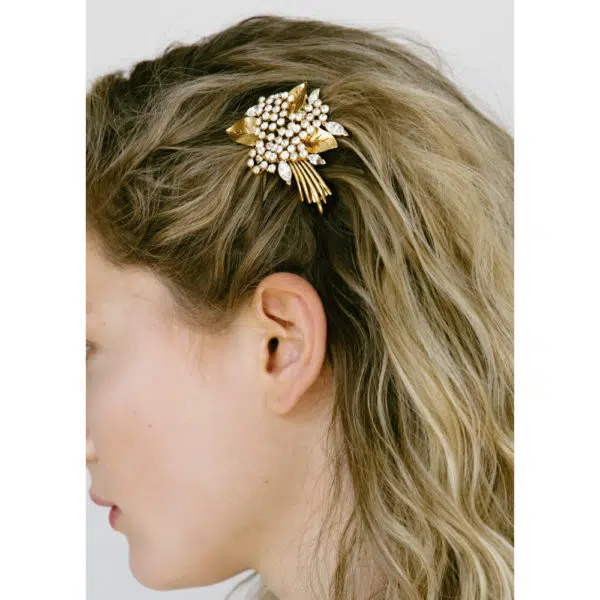 Jennifer Behr Verona barrette hairpin, view 3