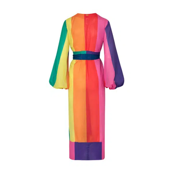 Verdelimon Jamaica swimwear cover up, view 3