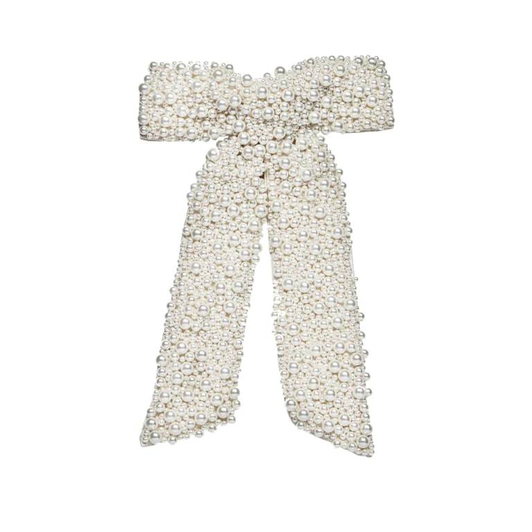 Bailey bow pearl barrette Accessories bow Luxury Shoes 