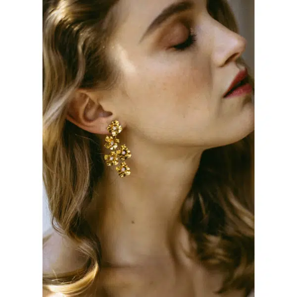 Jennifer Behr Myra earrings, view 3
