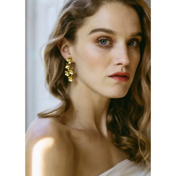 Jennifer Behr Myra earrings, view 2