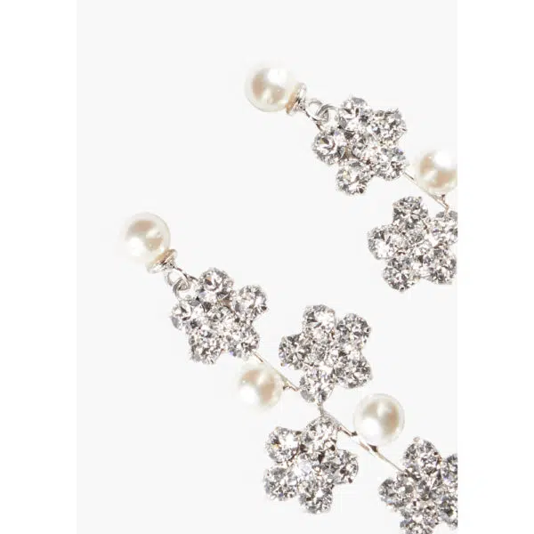 Jennifer Behr Aria crystal earrings, view 4