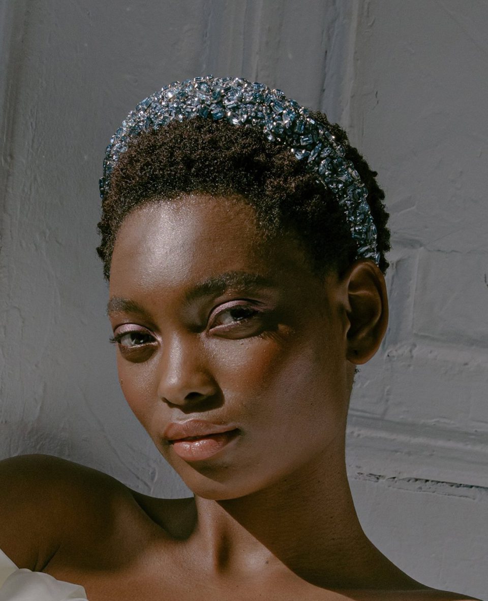 Blair Eadie wearing jennifer behr
