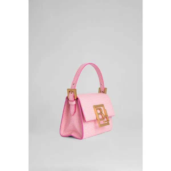 By Far Fran venus embossed leather bag, view 7