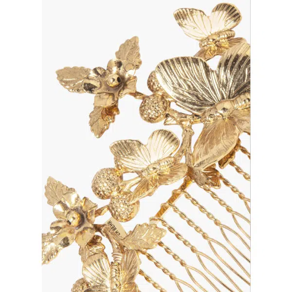 Jennifer Behr Farrah gold comb, view 4