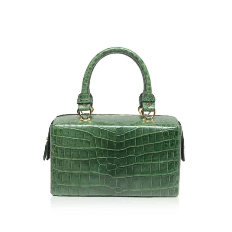 Caddy crocodile belly leather handbag Bags Bangkok Bootery Luxury Shoes 