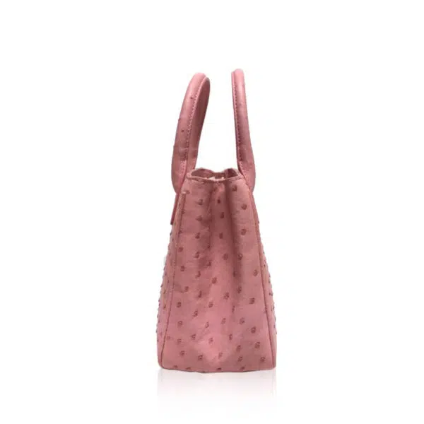Bangkok Bootery Caddy ostrich leather handbag, view 3