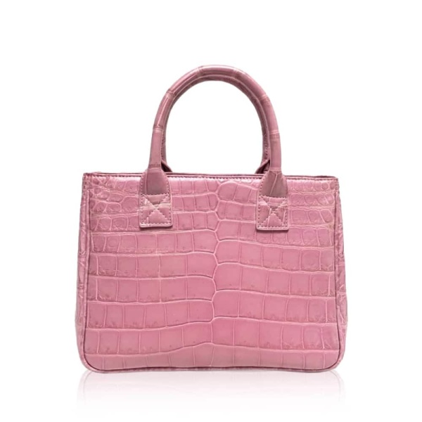 Caddy crocodile belly leather handbag Bags Bangkok Bootery Luxury Shoes 