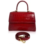 Caddy crocodile belly leather handbag Bags Bangkok Bootery Luxury Shoes 
