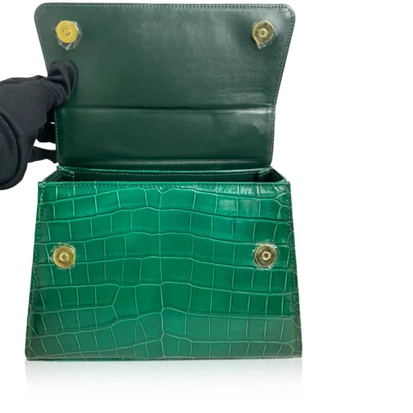 Caddy crocodile belly leather handbag Bags Bangkok Bootery Luxury Shoes 