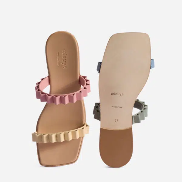 Mlouye Thelma gummy sandal, view 5
