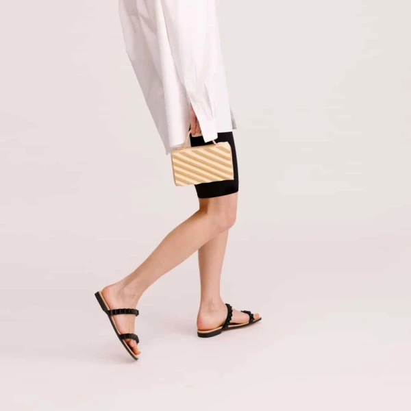 Louise slide denim sandal – 2-uk-size   Luxury Shoes 