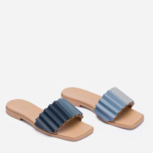 Mlouye Louise slide denim sandal, view 2