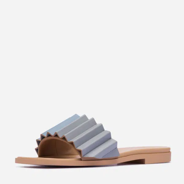 Mlouye Louise slide denim sandal, view 4