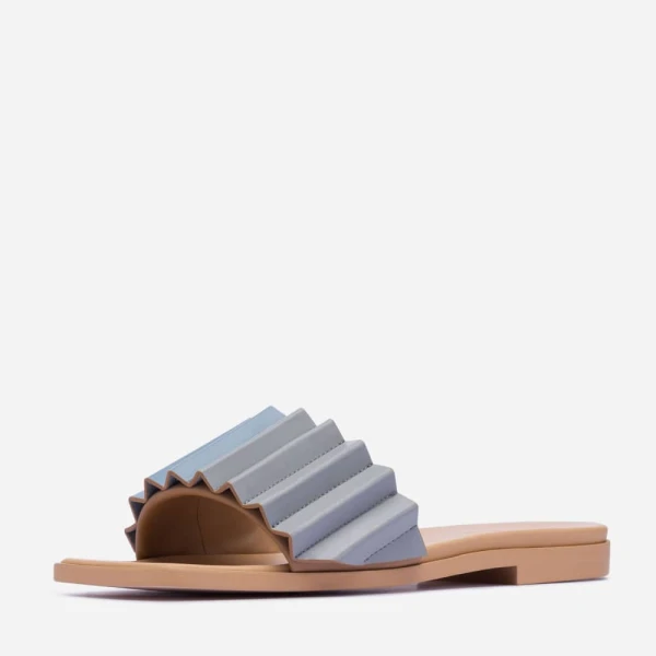 Louise slide denim sandal – 2-uk-size   Luxury Shoes 