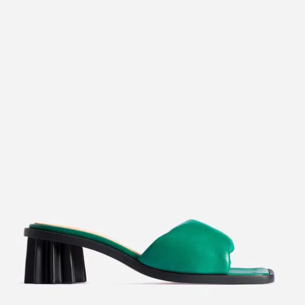 Mlouye Puffy emerald sandal, view 7