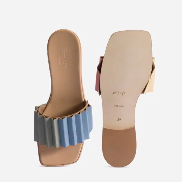 Mlouye Louise slide gummy sandal, view 5