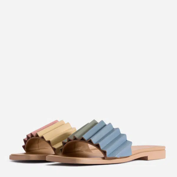 Mlouye Louise slide gummy sandal, view 4