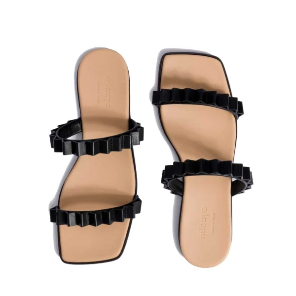 Louise slide denim sandal – 2-uk-size   Luxury Shoes 