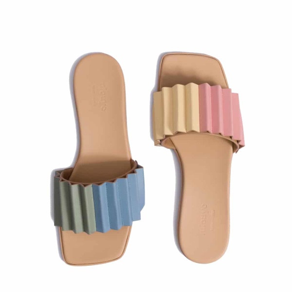 Louise slide denim sandal – 2-uk-size   Luxury Shoes 