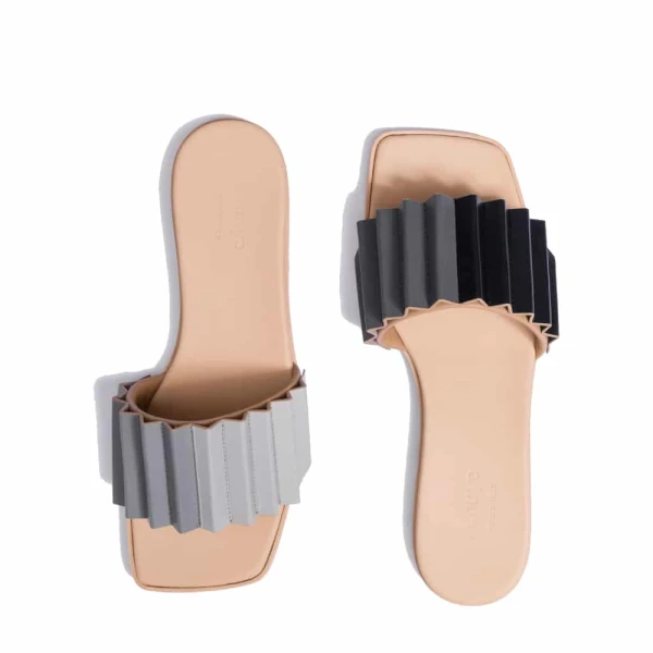 Louise slide denim sandal – 2-uk-size   Luxury Shoes 