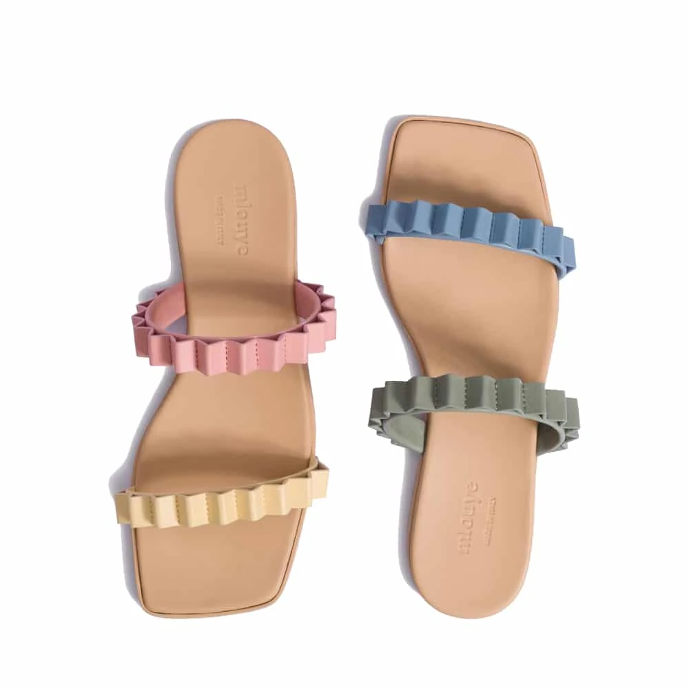 Bangkokbbb (46) Louise slide denim sandal – 2-uk-size Luxury Shoes