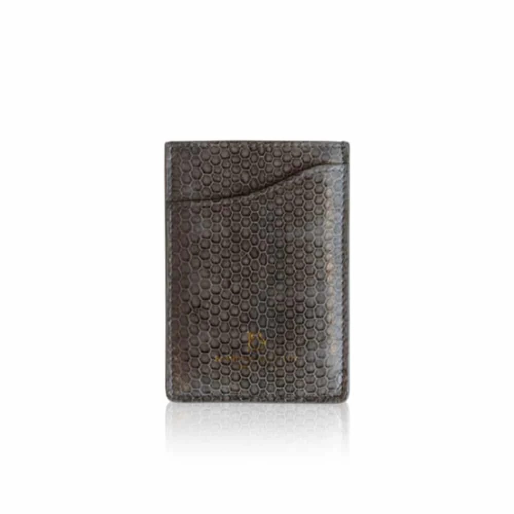 Bangkokbbb (5) Crocodile matte tan cardholder Accessories Bangkok Bootery Luxury Shoes