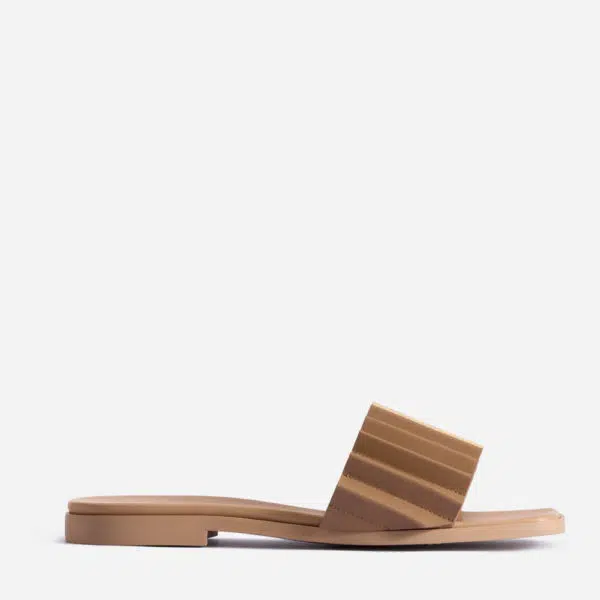 Mlouye Louise slide buttermilk sandal, view 5