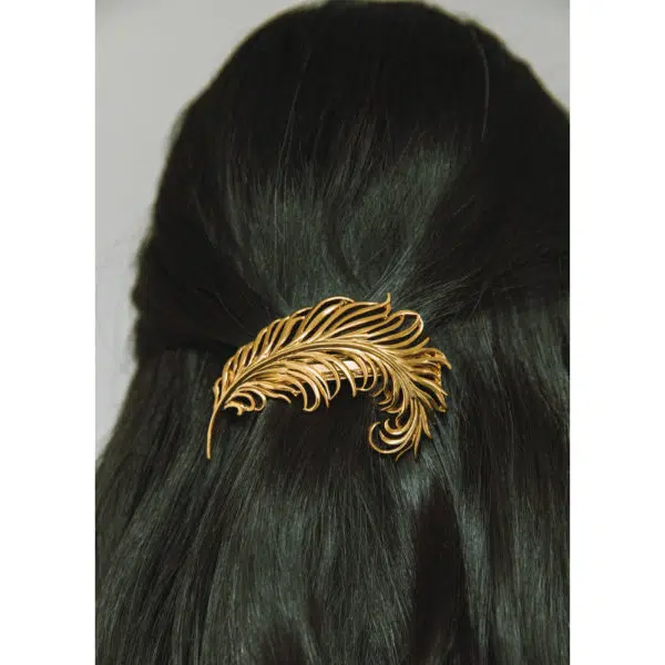 Jennifer Behr Plume Barrette, view 3