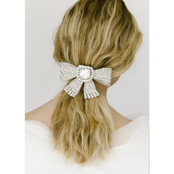 Jennifer Behr Katerina bow barrette, view 4