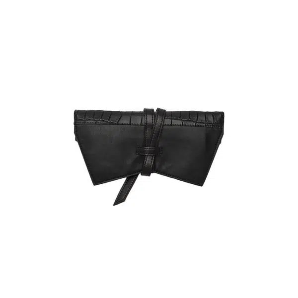 Pritch London Element exotic pitch black sunglasses case, view 3