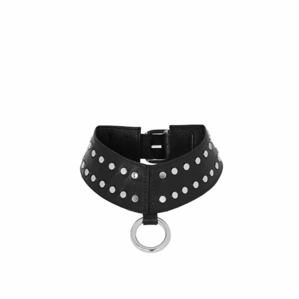 Pierced chain black cuff Cuffs British designer Luxury Shoes 