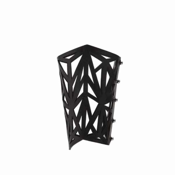 Pierced chain black cuff Cuffs British designer Luxury Shoes 