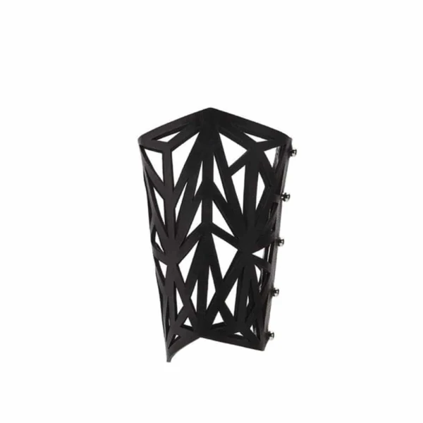Pierced chain black cuff Cuffs British designer Luxury Shoes 