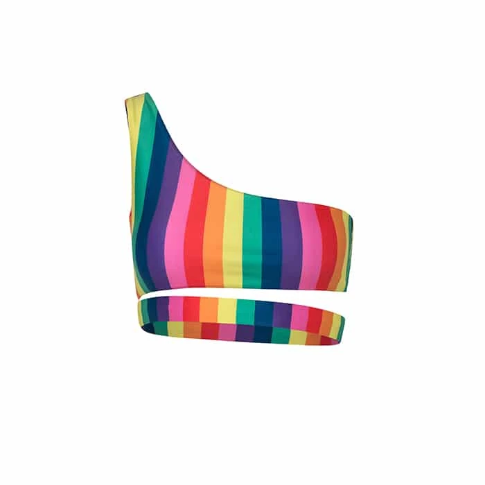 Verdelimon rainbow (17) Santa ana swimwear top Beachwear Africa Luxury Shoes