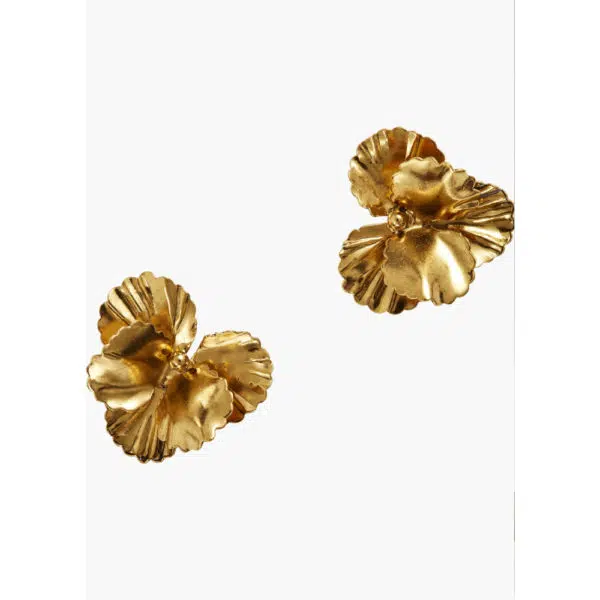 Jennifer Behr Pansy earrings, view 3
