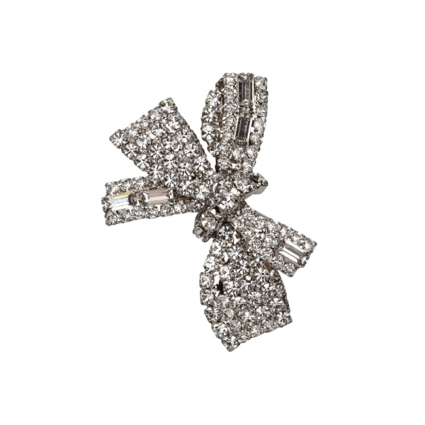 Wide velvet bow barrette Accessories bow Luxury Shoes 