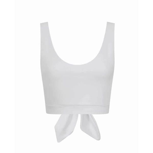 White Lace Back Crop Top Clothing crop top Luxury Shoes 