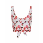 Pink Peony Crop Top Clothing crop top Luxury Shoes 