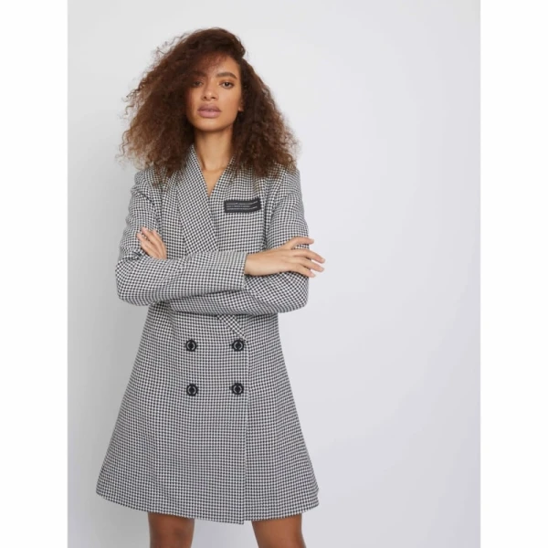 The deactivate black & white houndstooth dress Clothing All Day Wear Luxury Shoes 