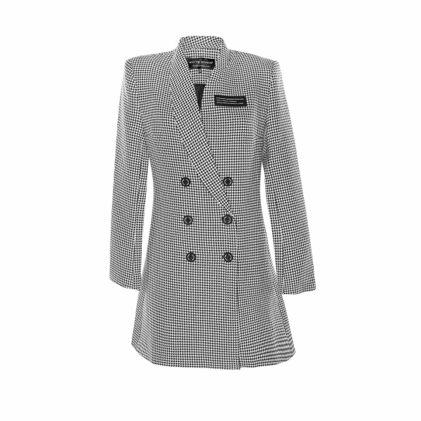 The deactivate black & white houndstooth dress Clothing All Day Wear Luxury Shoes 