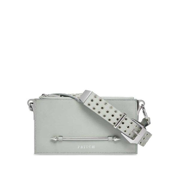 Pierced cross body black bag Bags bag Luxury Shoes 